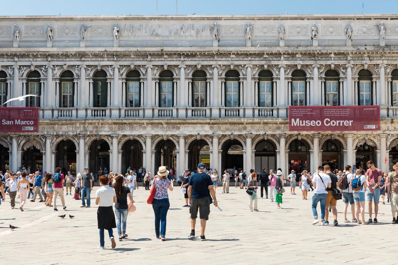 Elegant Terrace Apartment Near Piazza San Marco Last Floor No Lift Venise Extérieur photo