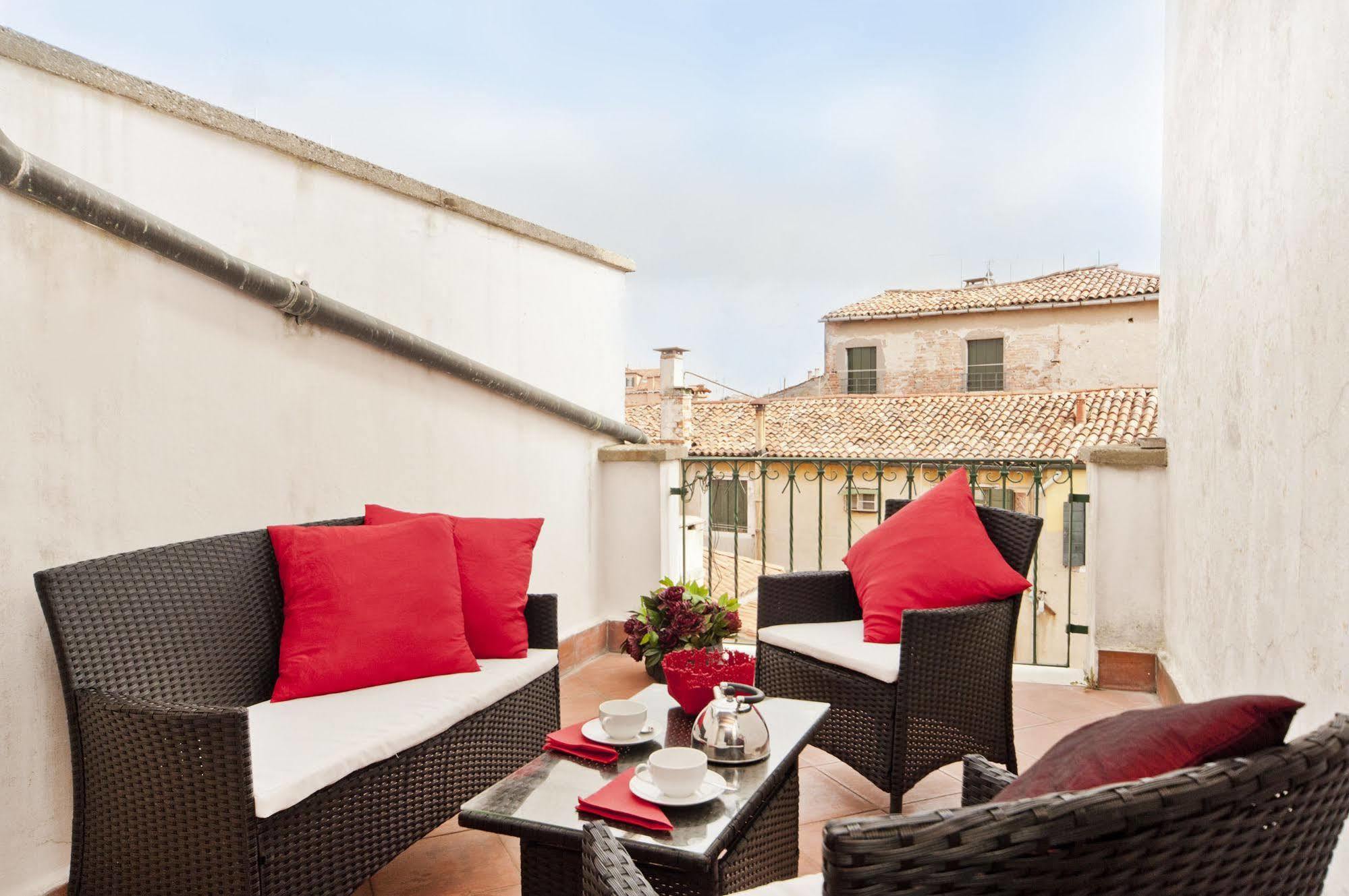 Elegant Terrace Apartment Near Piazza San Marco Last Floor No Lift Venise Extérieur photo